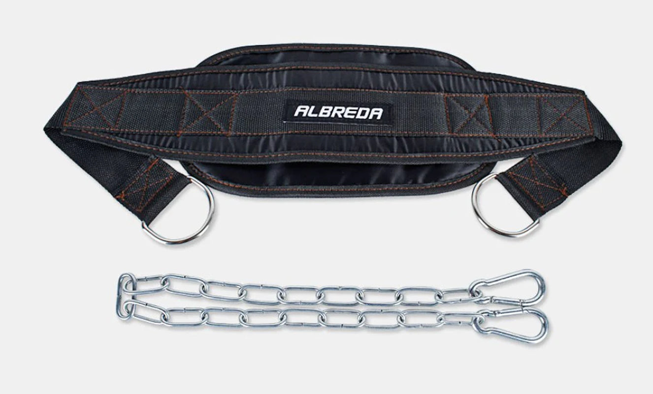 Weight Lifting Belt with Chain