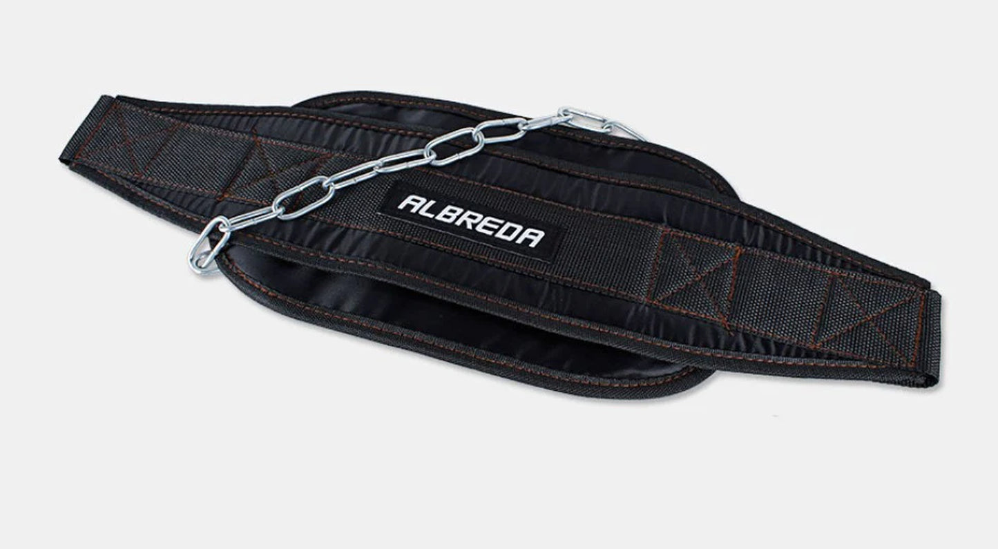 Weight Lifting Belt with Chain